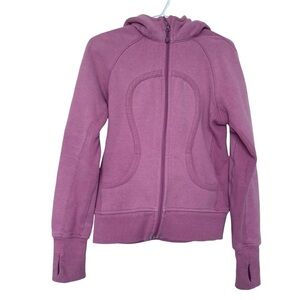 Lululemon Pink Scuba Hooded Jacket US S